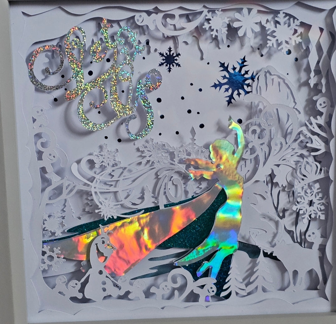 Snow Queen Shadowbox