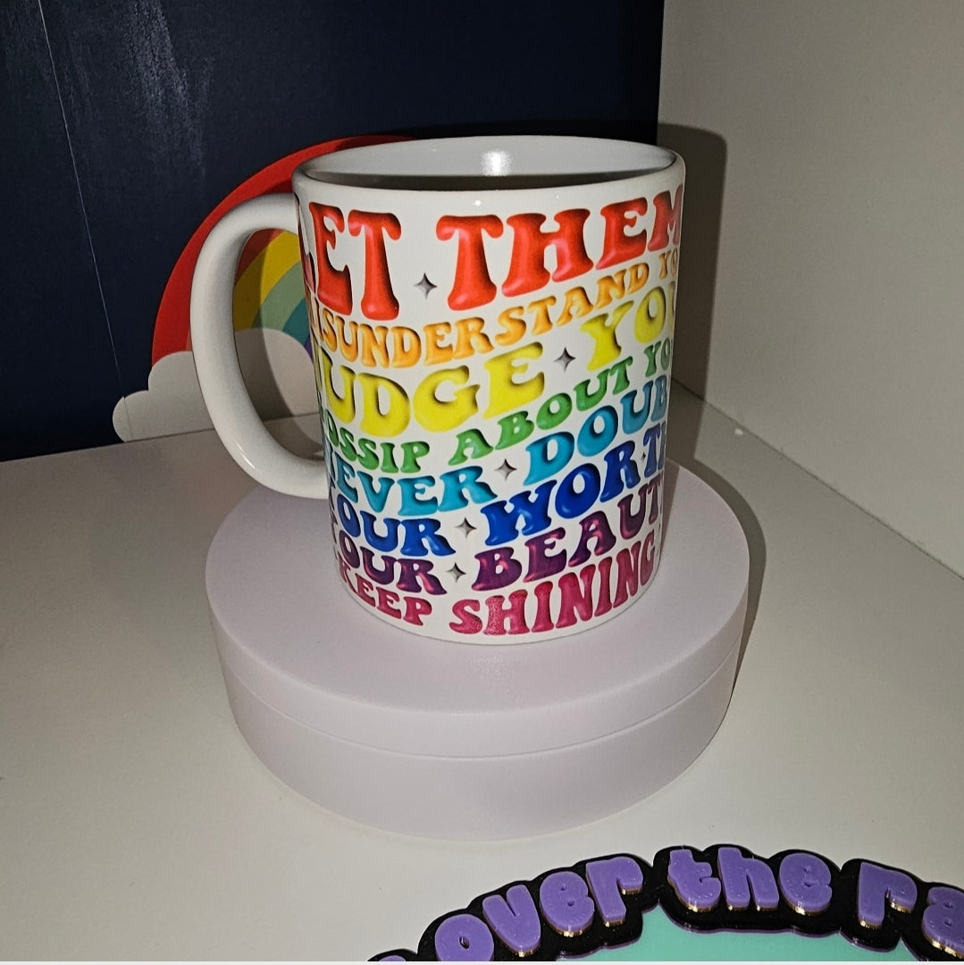 Let them mug | mental health survivor | personalised mug