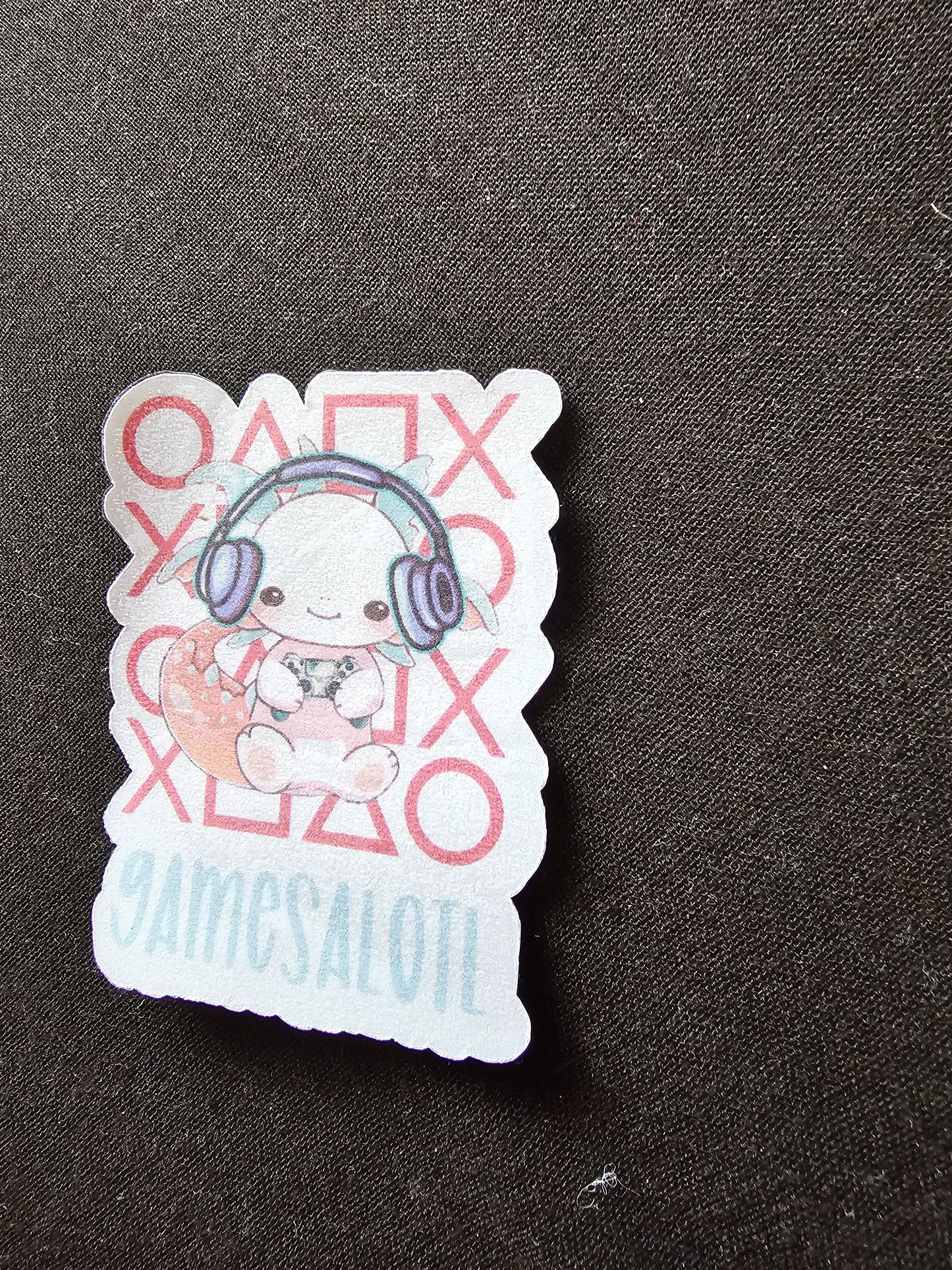 Axolotl stickers | you ask alotl questions | laptop stickers