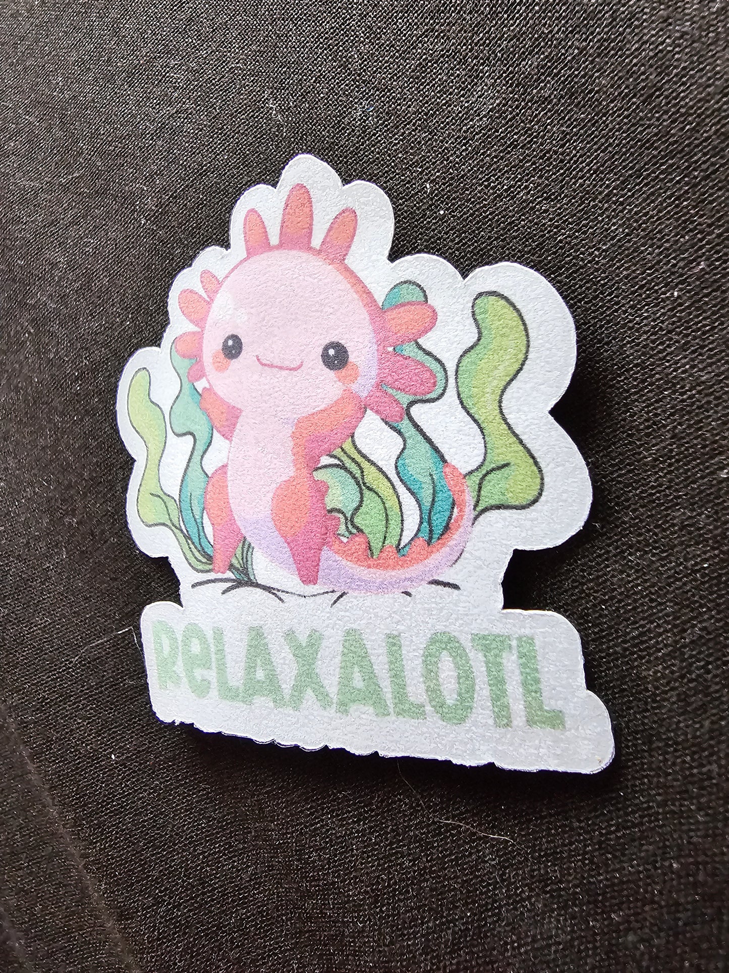 Axolotl stickers | you ask alotl questions | laptop stickers