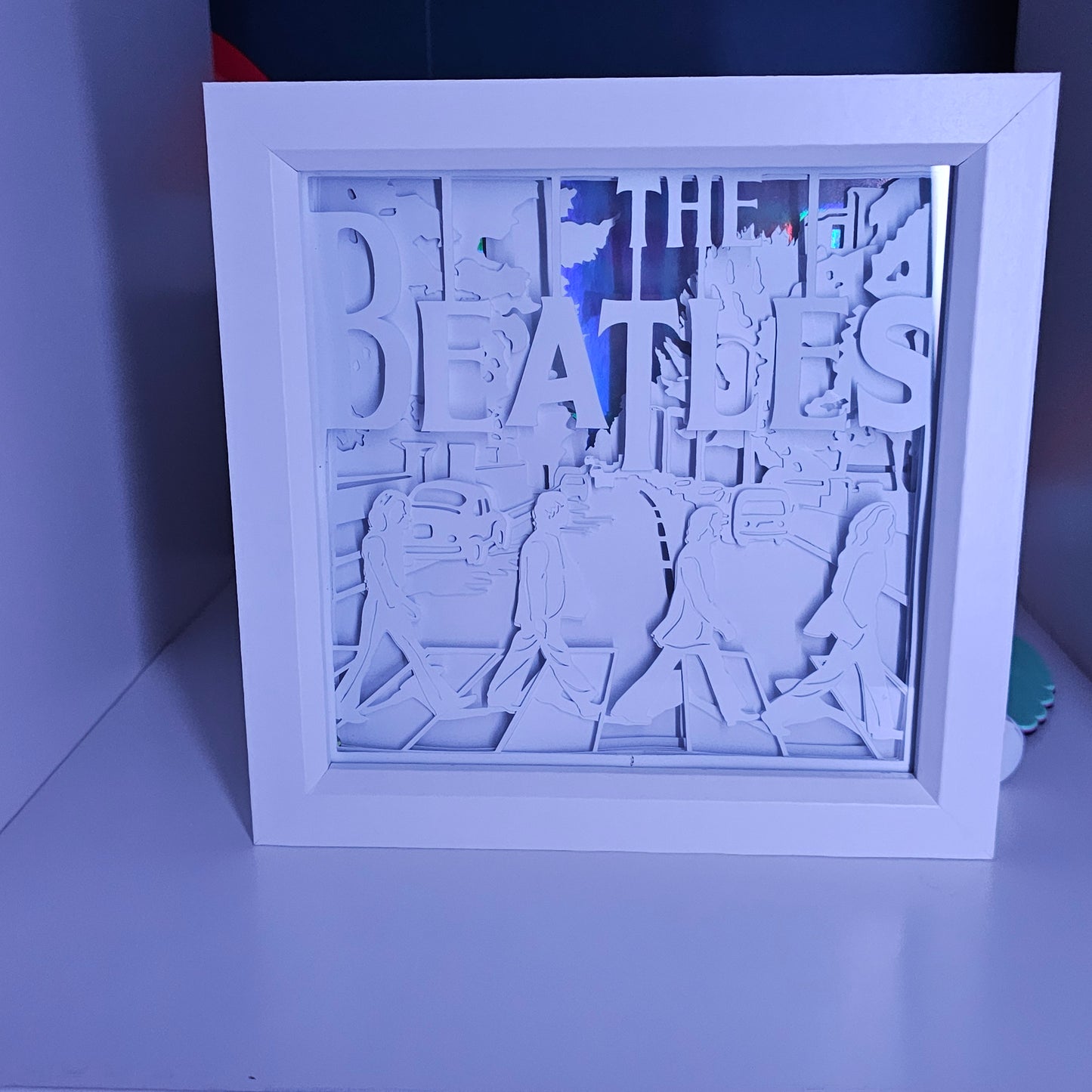 Fab four Abbey Road Shadow box | light box | fan gift