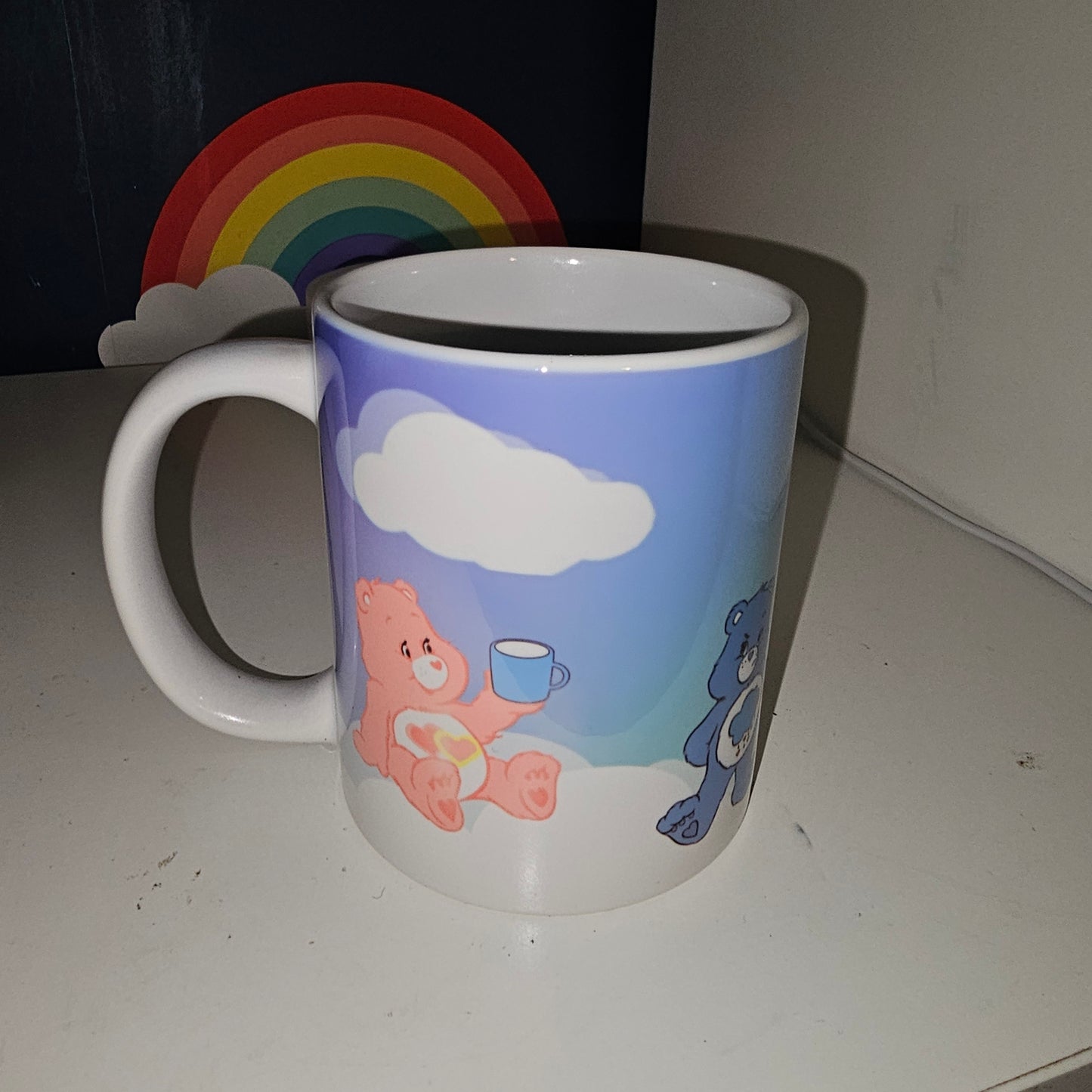 Rainbow Bear mug | gift for daughter | gift for son | 1980s