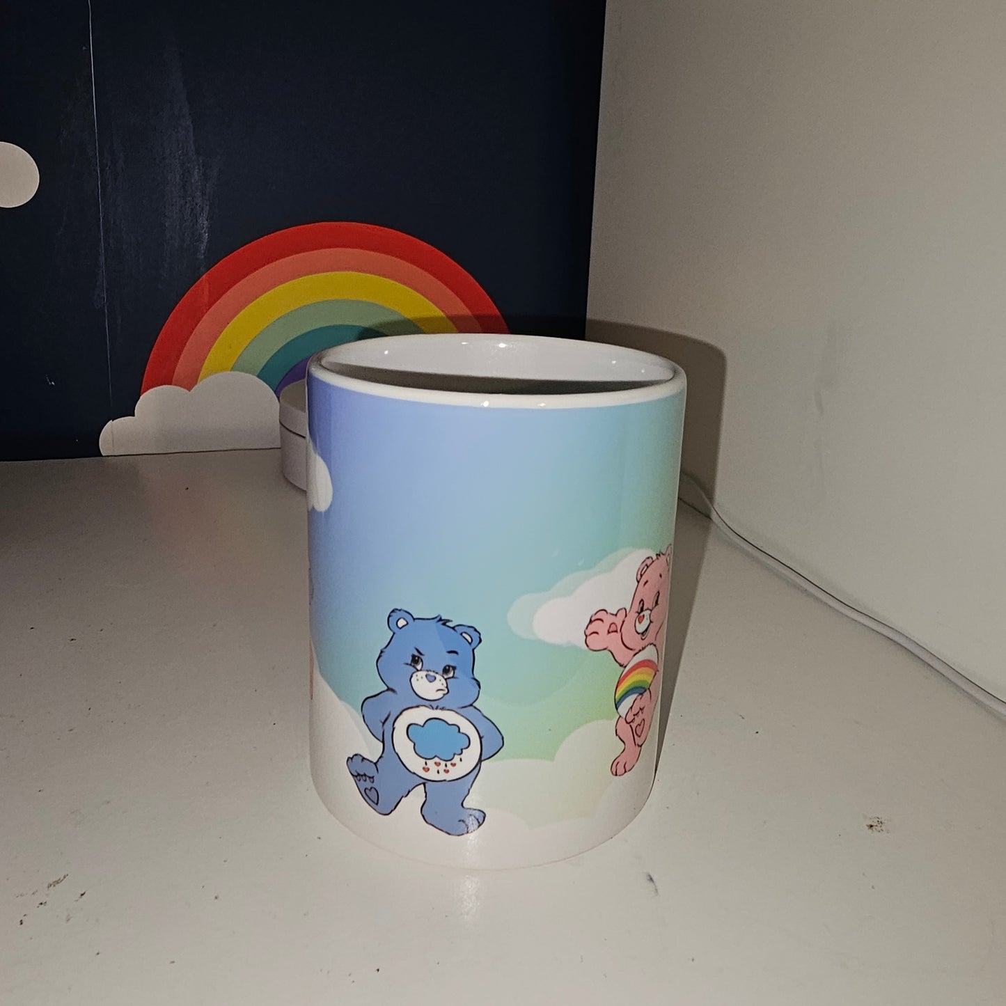 Rainbow Bear mug | gift for daughter | gift for son | 1980s