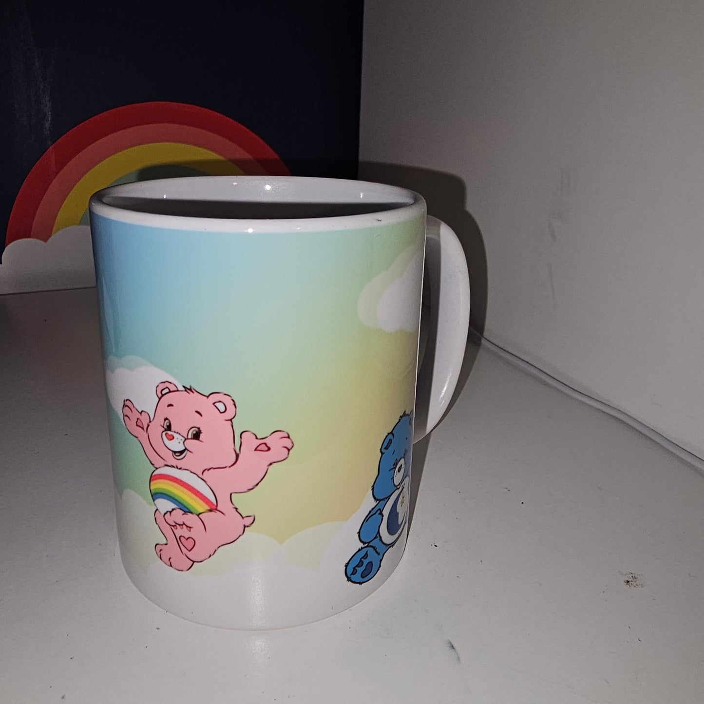 Rainbow Bear mug | gift for daughter | gift for son | 1980s