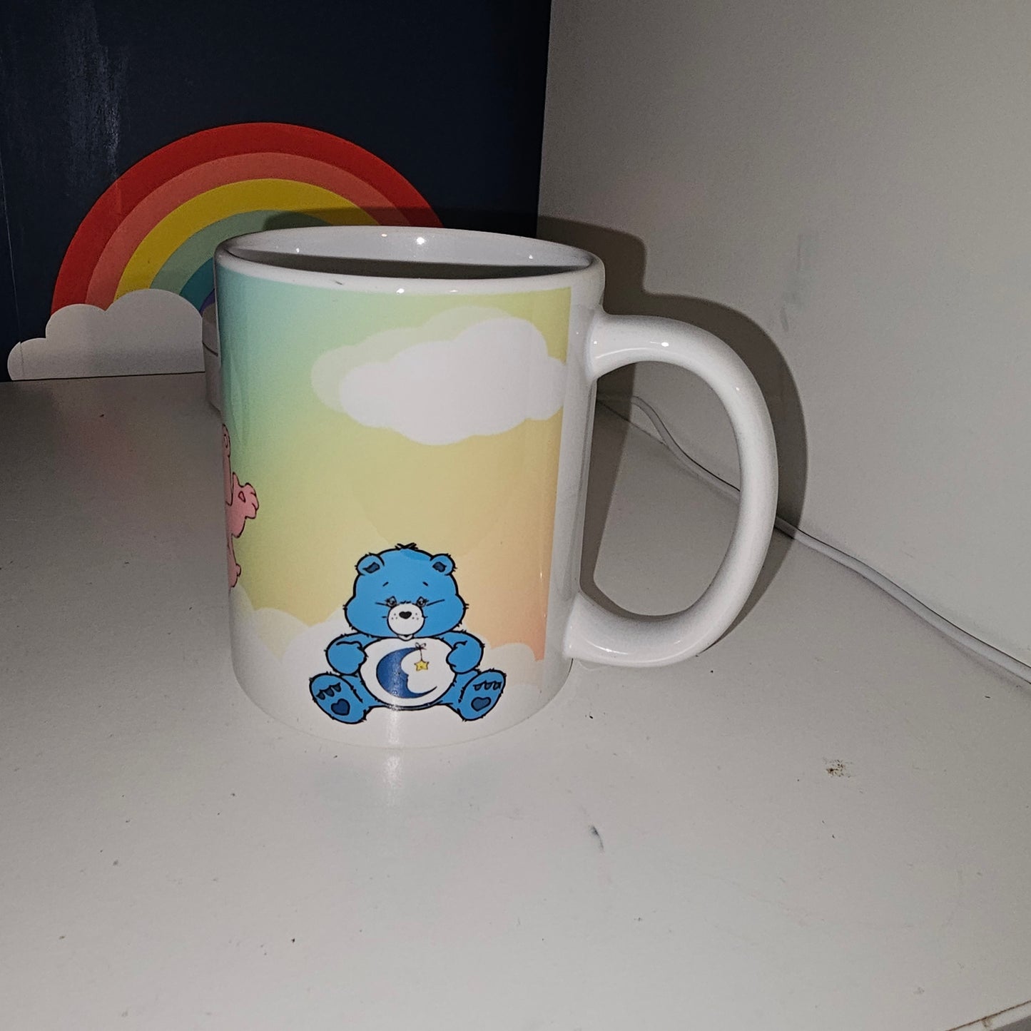 Rainbow Bear mug | gift for daughter | gift for son | 1980s