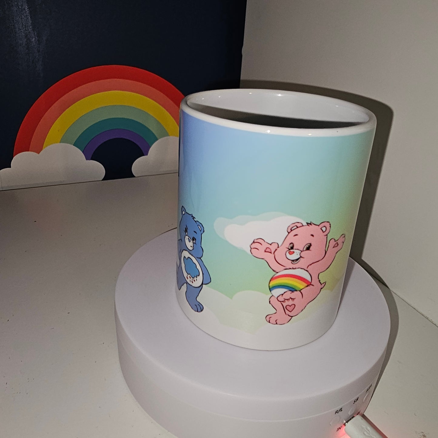 Rainbow Bear mug | gift for daughter | gift for son | 1980s