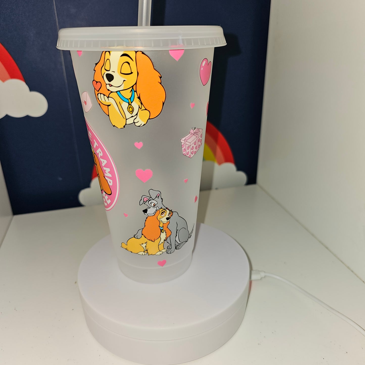 Puppy love cold cup | 24 oz | gift for mothers | gift for children