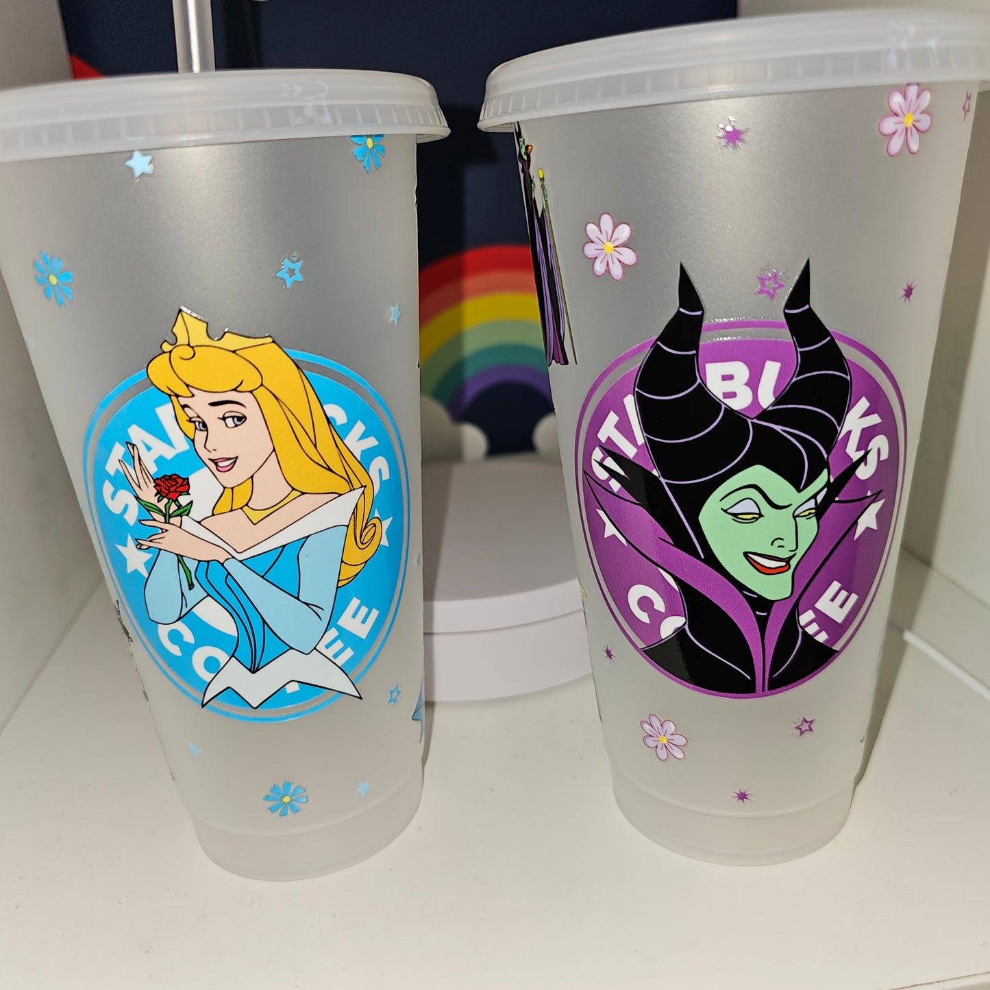 Dark Enchantment cold cup | 24 oz | villians cold cup | gift for mothers | gift for children