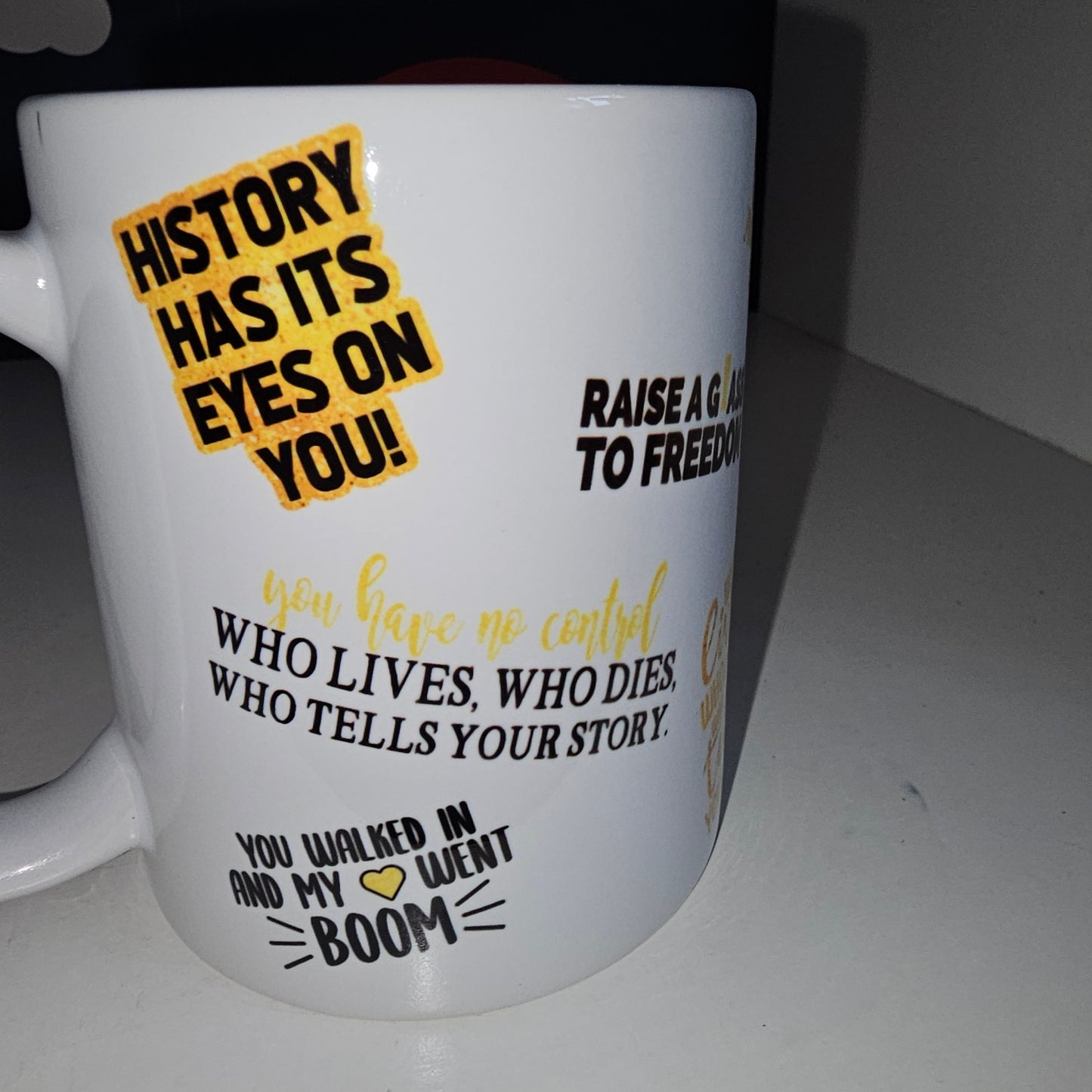 The mug where it happens | musical fan mug