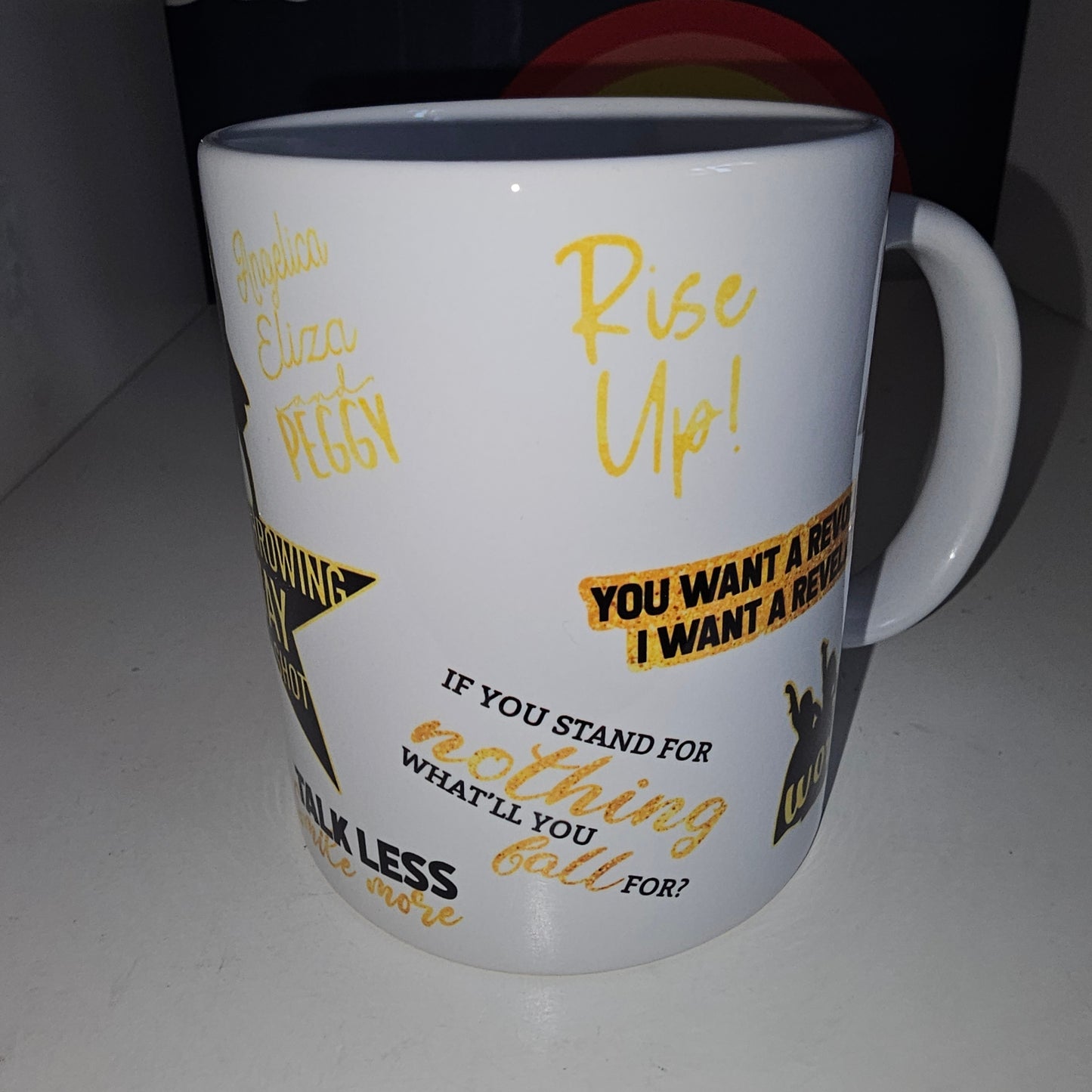 The mug where it happens | musical fan mug