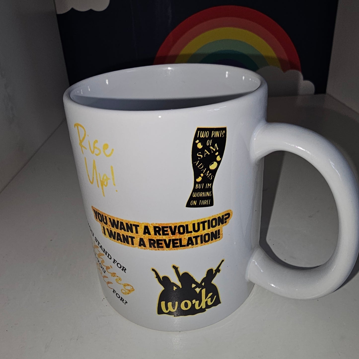 The mug where it happens | musical fan mug