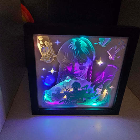 Gothic Girl Shadowbox