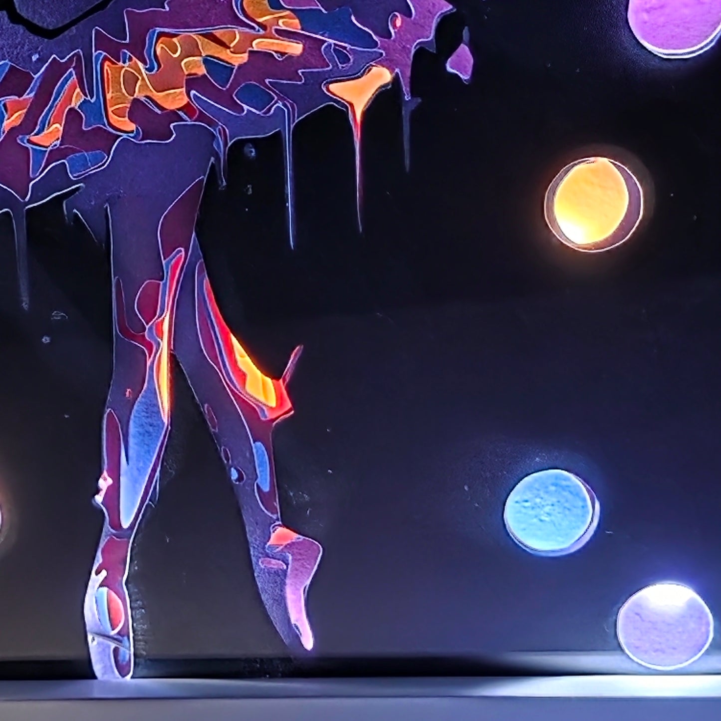 Light Up Ballerina Shadow Box – LED Dance Room Decor