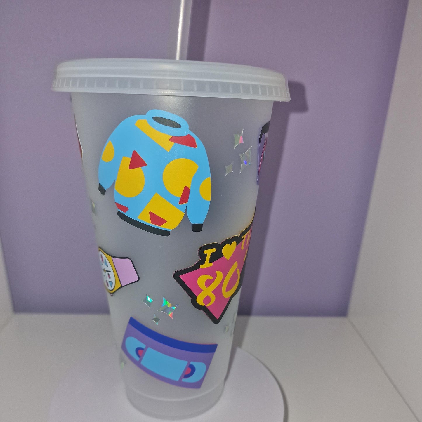 1980s Nostalgia Cold Cup - Relive the Retro Vibes