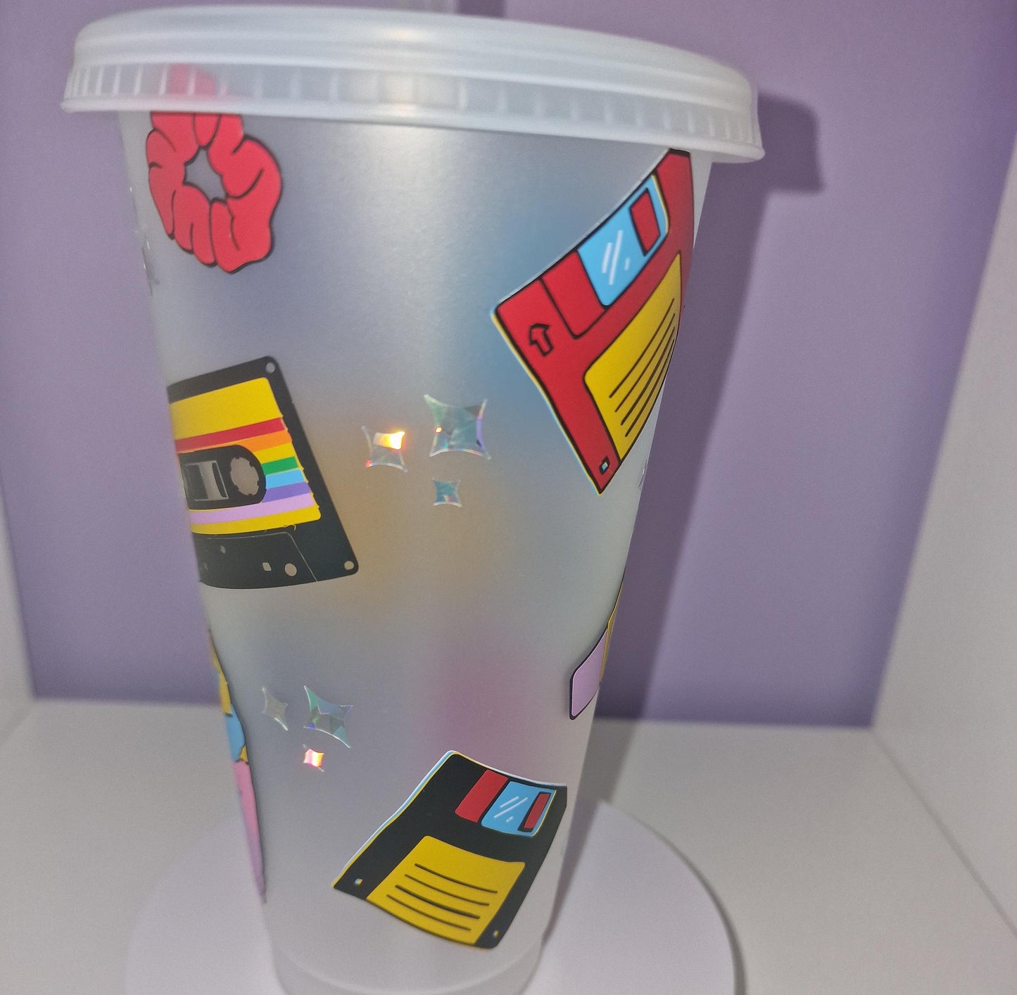 1980s Nostalgia Cold Cup - Relive the Retro Vibes