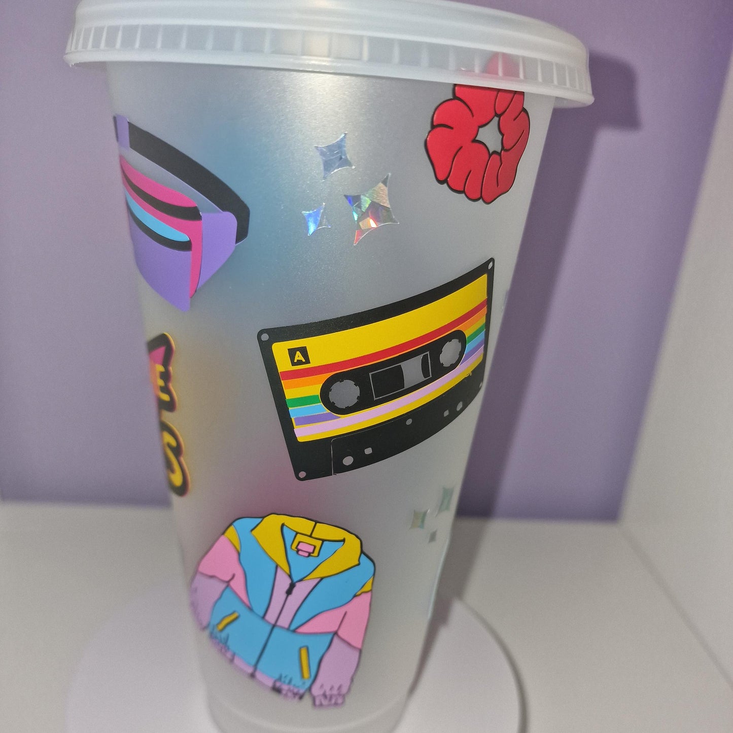 1980s Nostalgia Cold Cup - Relive the Retro Vibes