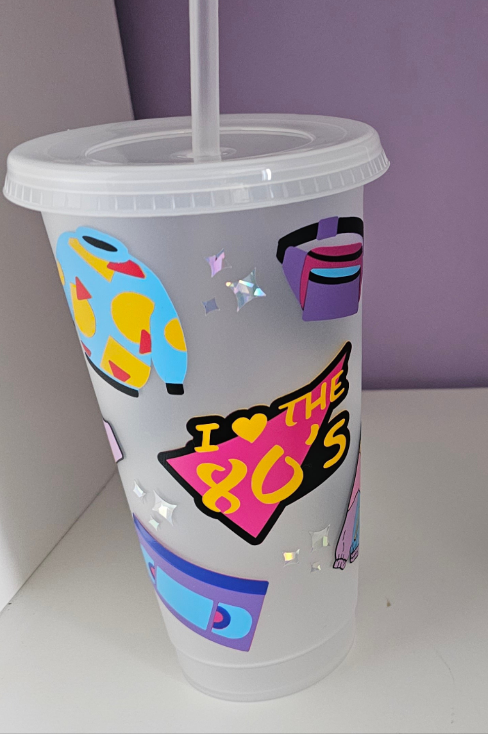 1980s Nostalgia Cold Cup - Relive the Retro Vibes