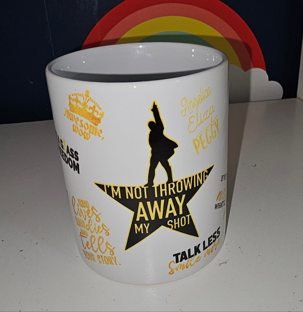 The mug where it happens | musical fan mug