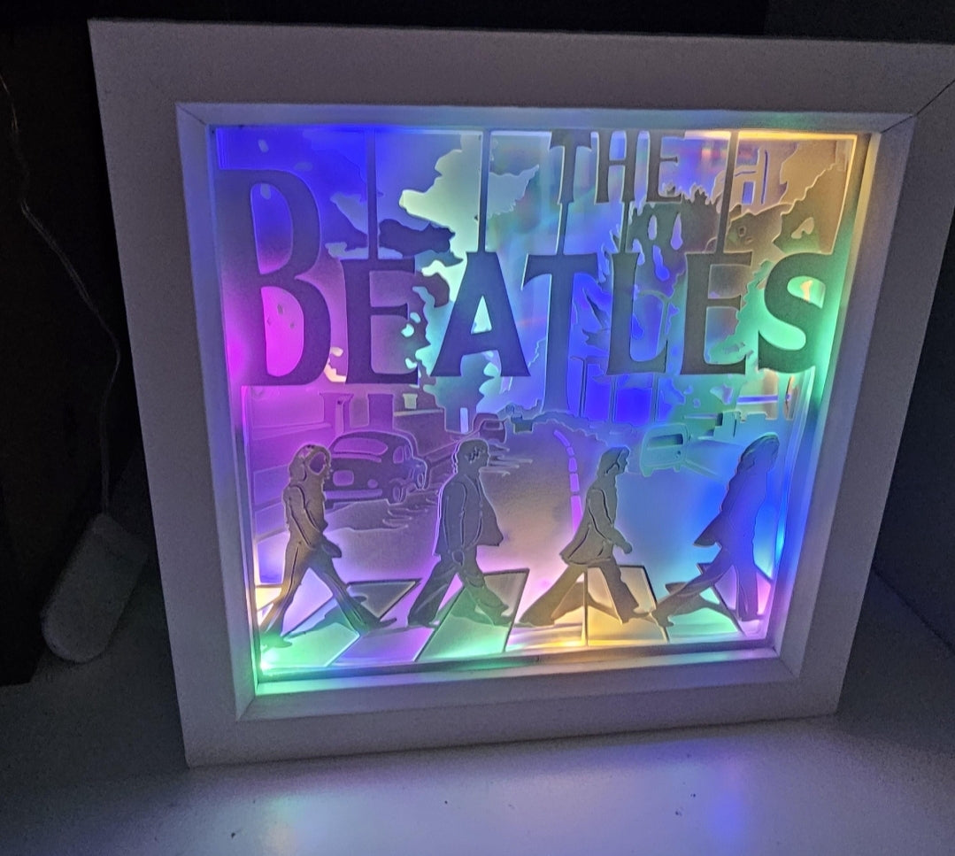 Fab four Shadow box & cold cup gift set | birthday | mothers day | fathers day