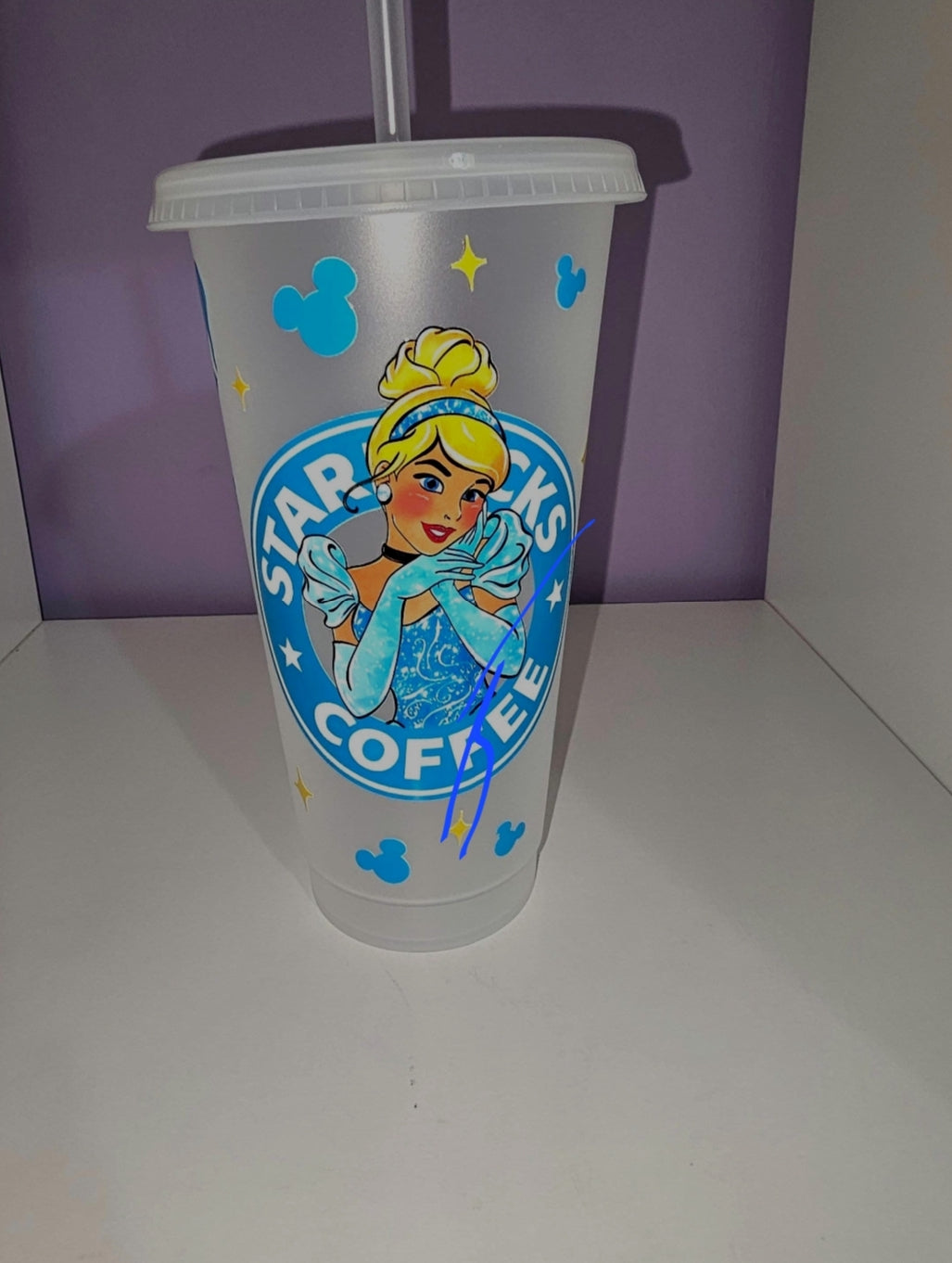 Enchanted Princess style cold cup | 24 oz | gift for mothers | gift for children