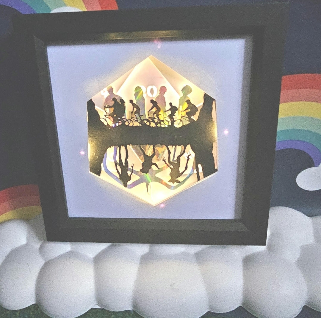 mysterious Things Shadow box | light box | birthday gift