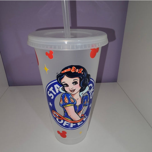 Crimson Apple Princess cold cup | 24 oz | gift for mothers | gift for children