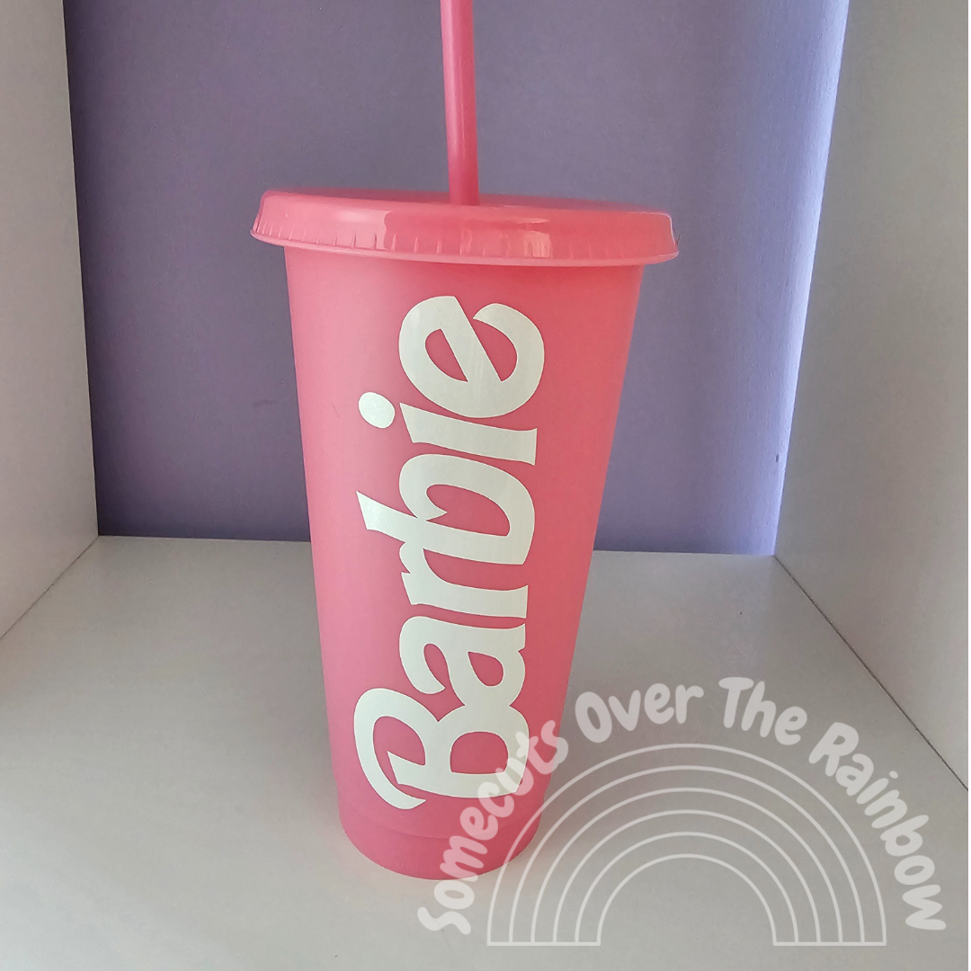 Dream doll logo cold cup 24 oz| gift for her | gift for daughter |